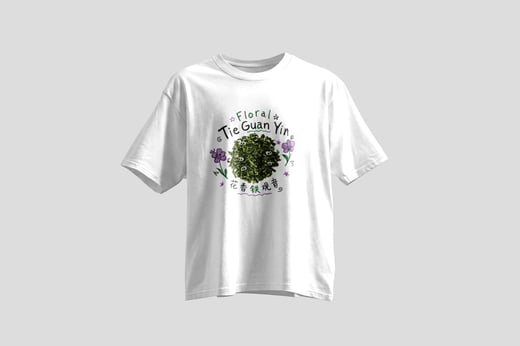 Tee — Floral Tie Guan Yin