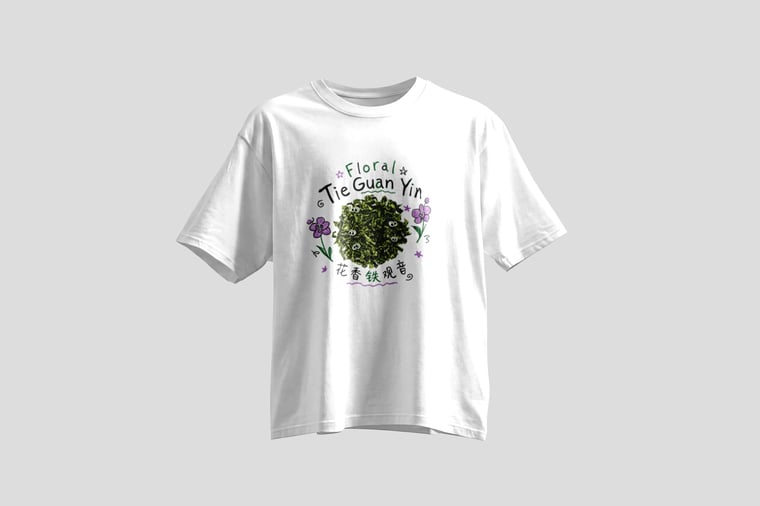 Tee — Floral Tie Guan Yin