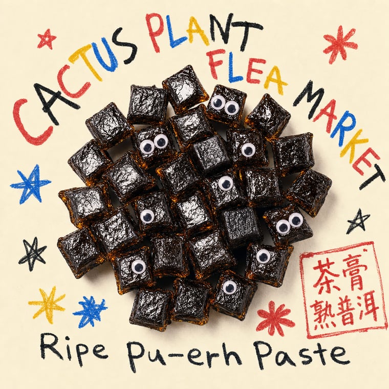 The design — Ripe Pu-erh Paste