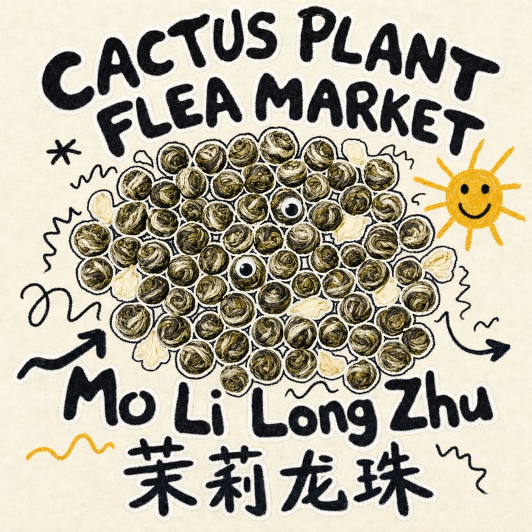 The design — Mòlì Lǒng Zhú