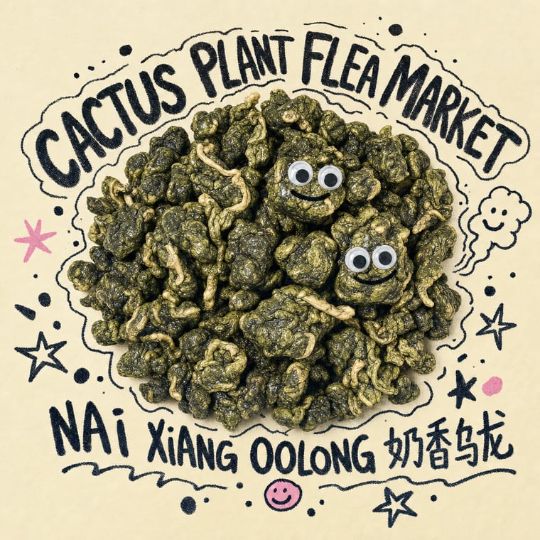 The design — Nǎi Xiāng Oolong