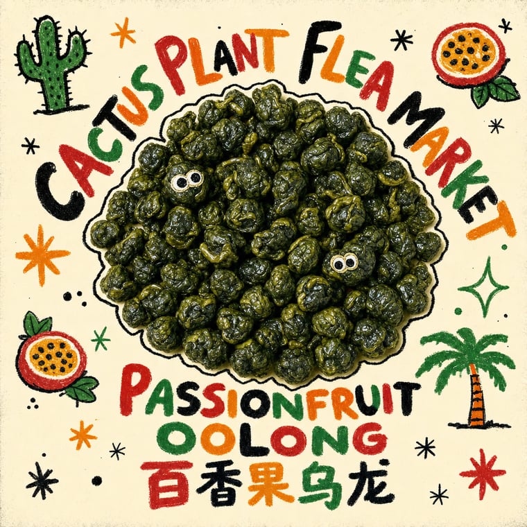 The design — Passion-Fruit Oolong