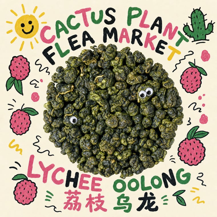 The design — Lychee Oolong