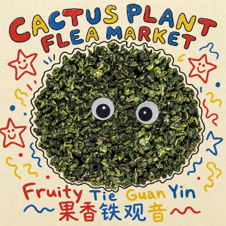 The design — Fruity Tie Guan Yin